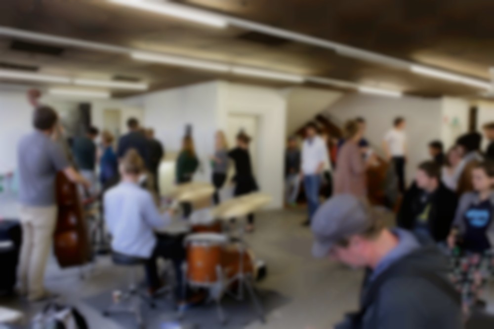 Band bei Vernissage